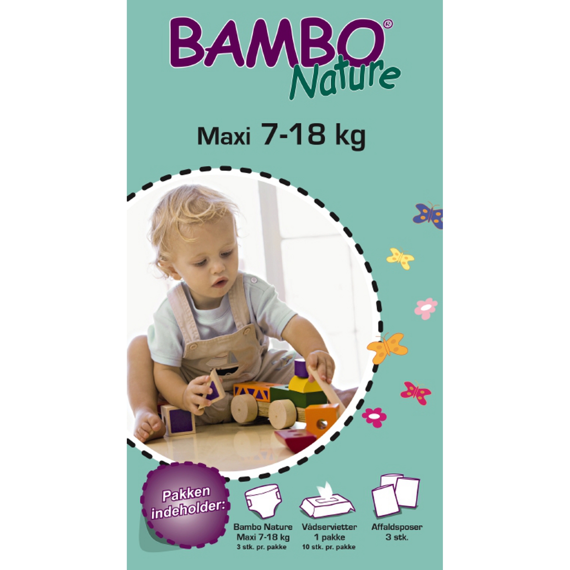 Bambo Nature Nappies Size 4